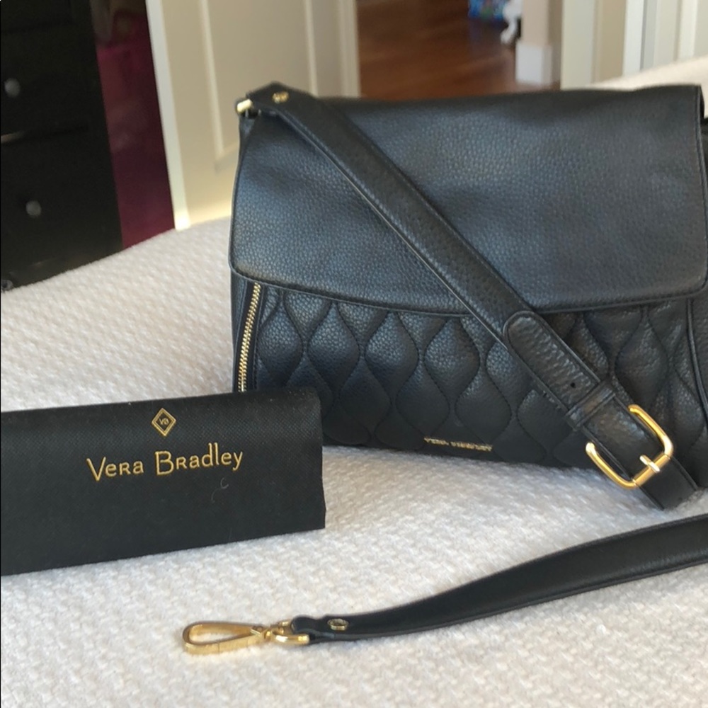 Vera Bradley Leather Cara Convertible Crossbody